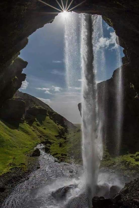water falls