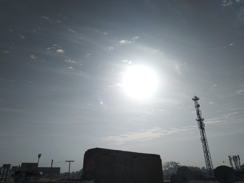 Morning Sun Shine Sky with Sun shine