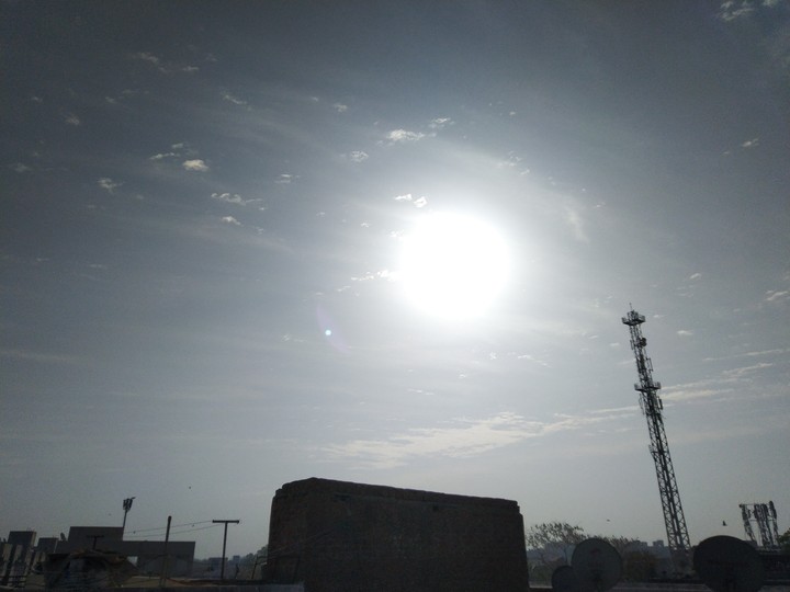 Morning Sun Shine Sky with Sun shine