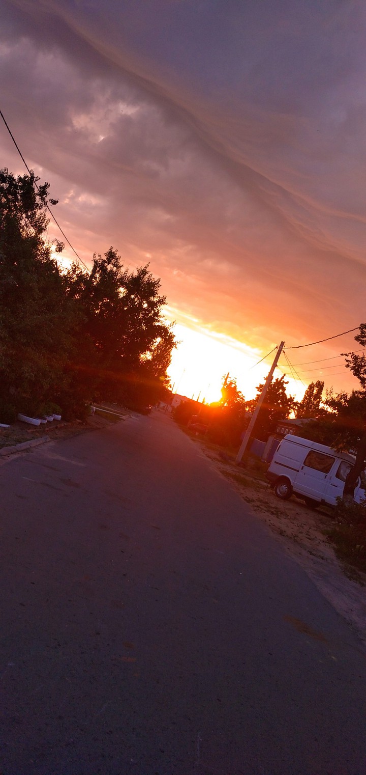 закат