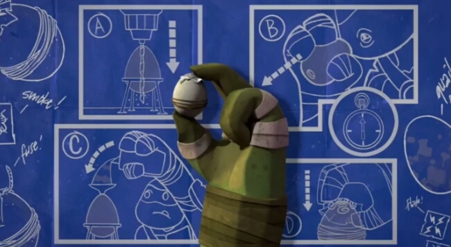 Bomba dymna TMNT