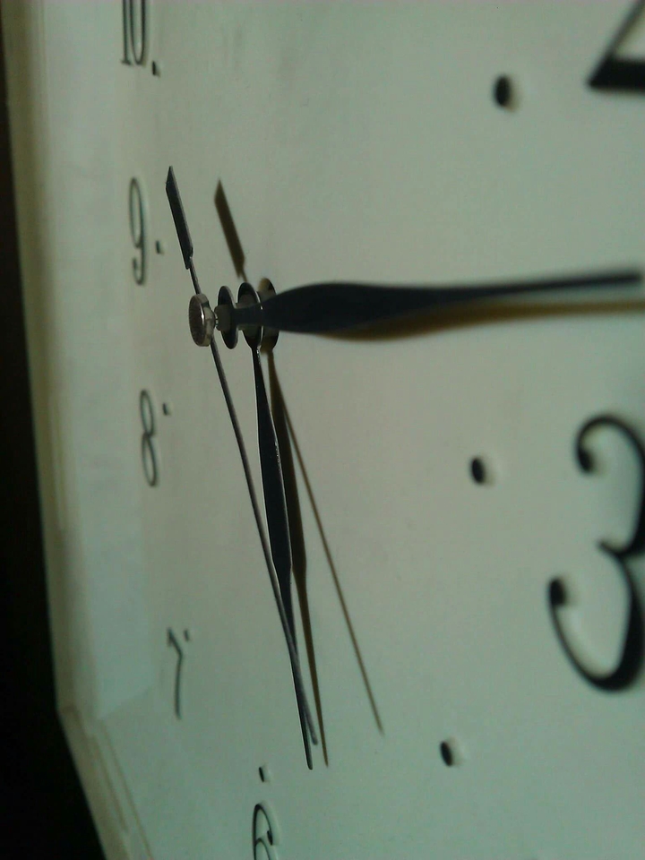 perfect shot of time