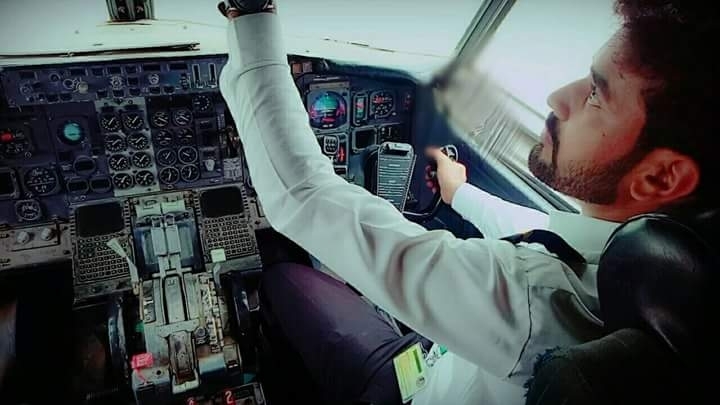 My freind "Pilot" Prince Awan☺️✌️