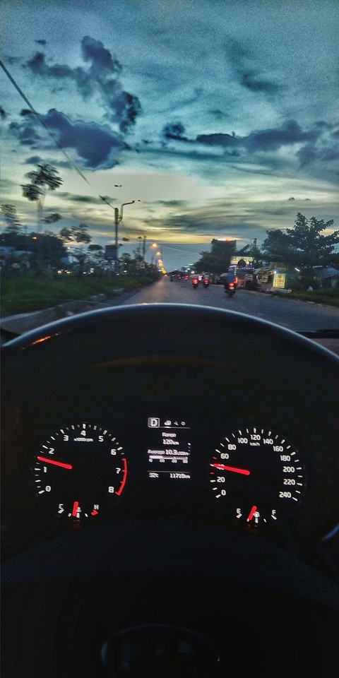 On the way