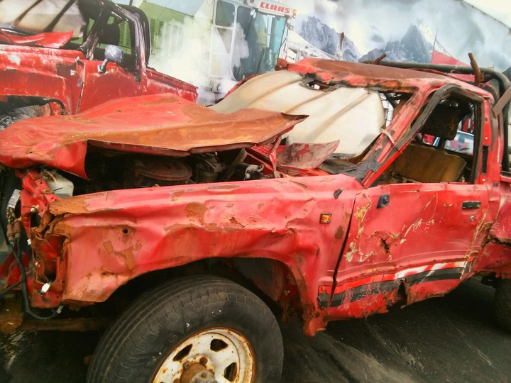 broken truck