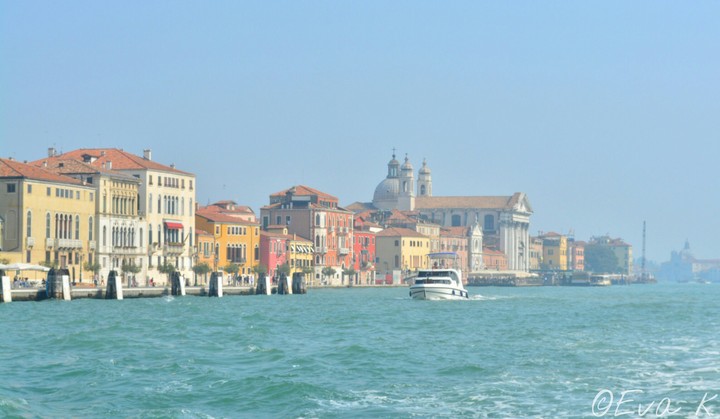 Sailing around in Venice
