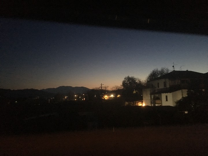 after sunset