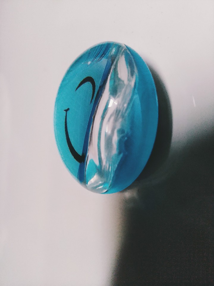 smile with broken heart