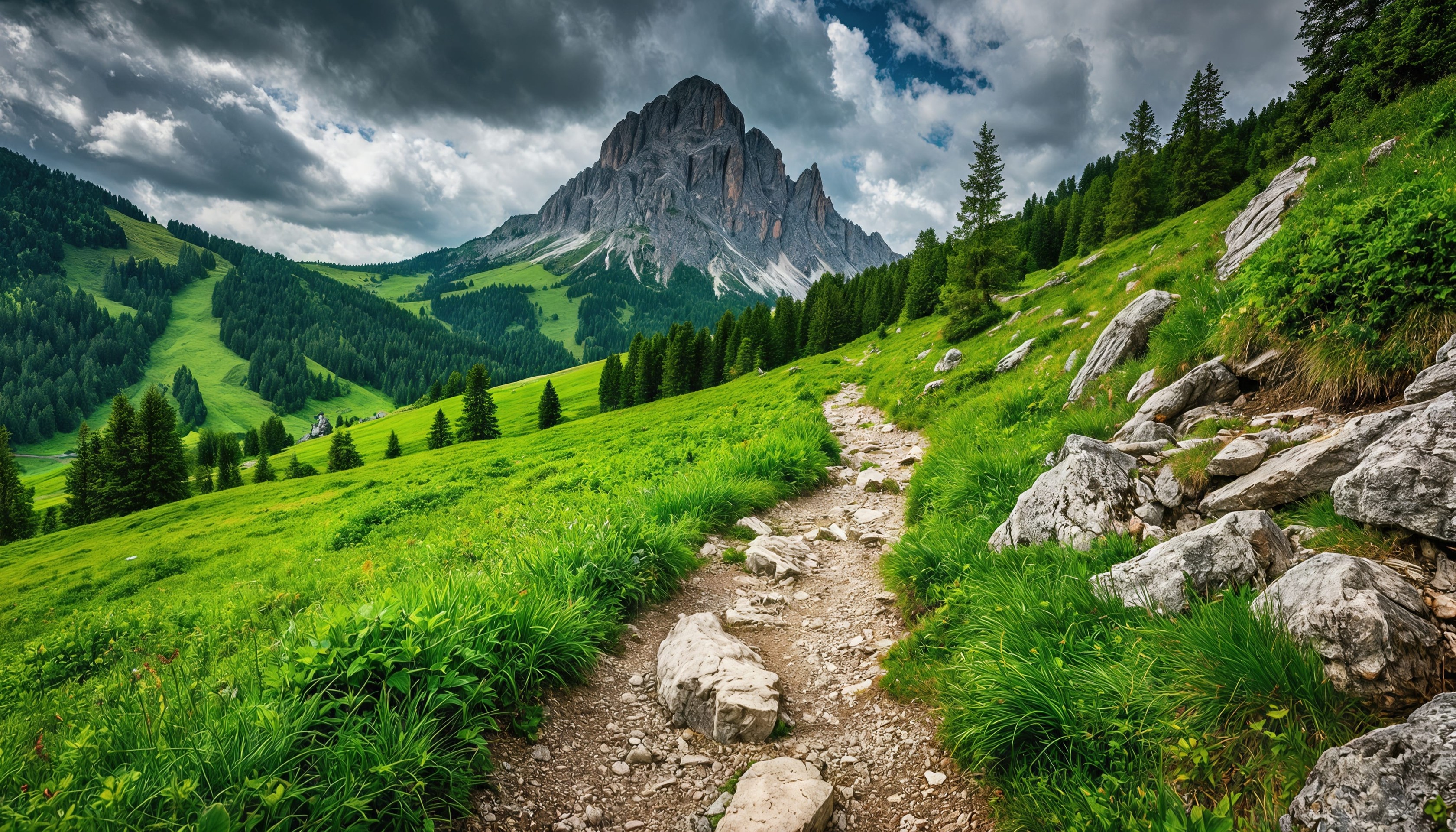 тапети hill, mountain