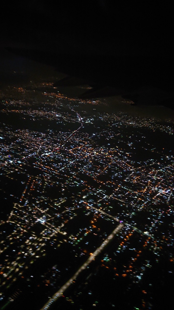 Mexico City at night