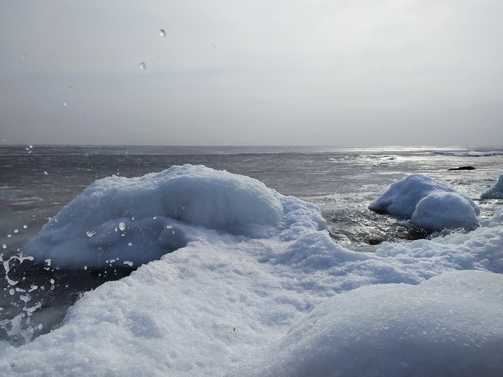 Winter sea