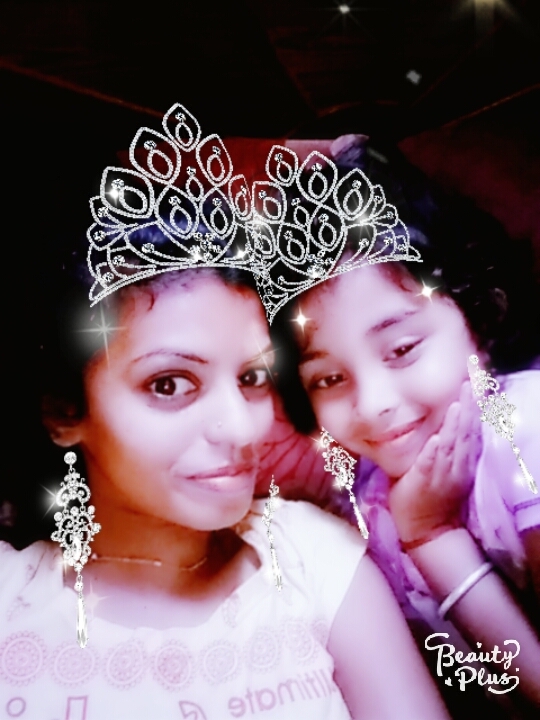 with my darling....