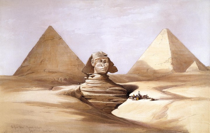 The Great Sphinx, Pyramids of Gizeh