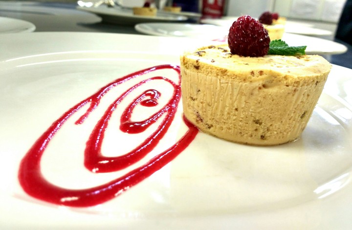 Dessert glacé.