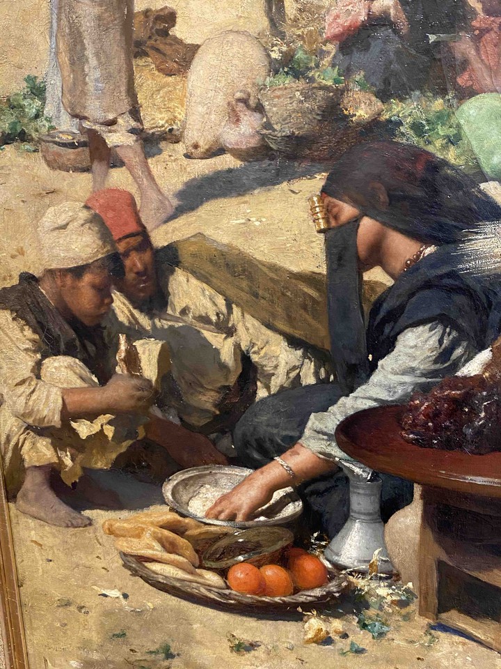 Market in Cairo Belvedere Museum