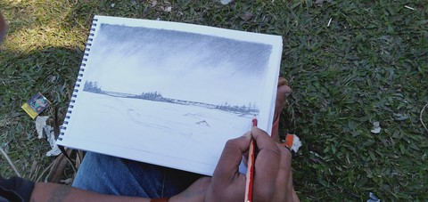 drawing Bogibil Bridge
