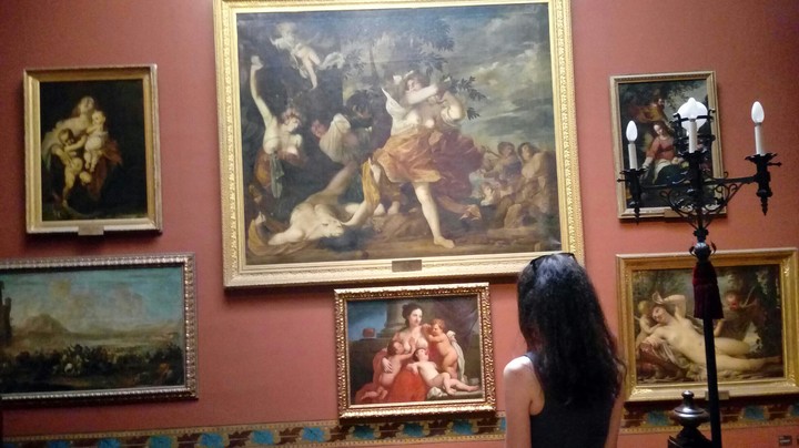 the museum..