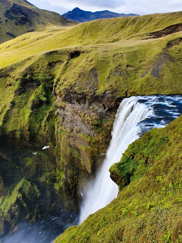 Icelandic waterfall