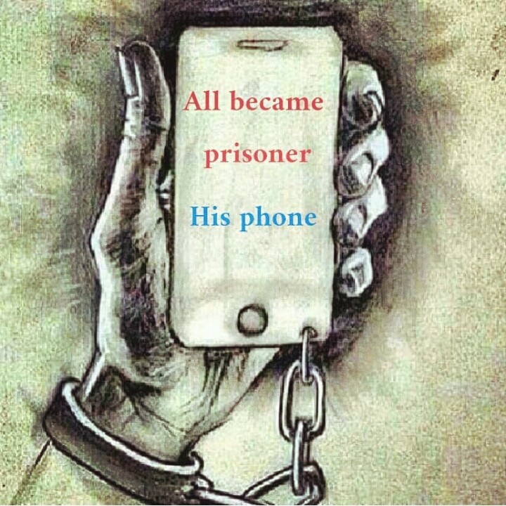 All become  prisoner his phone