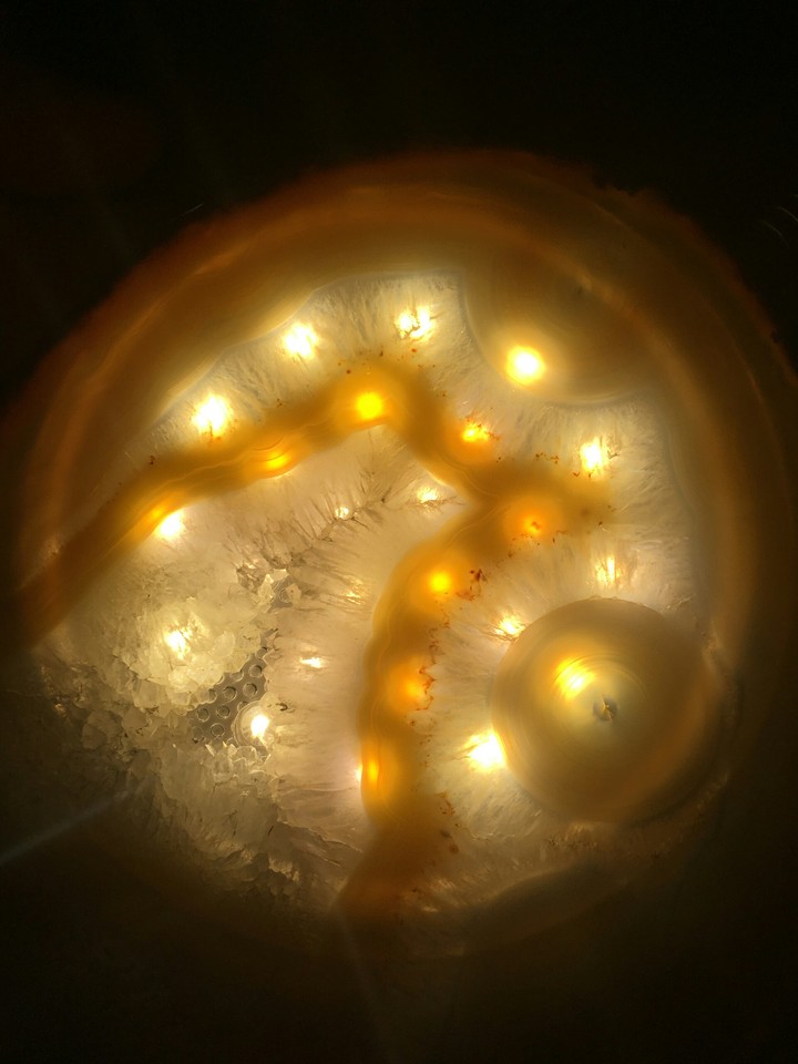 crystals and light