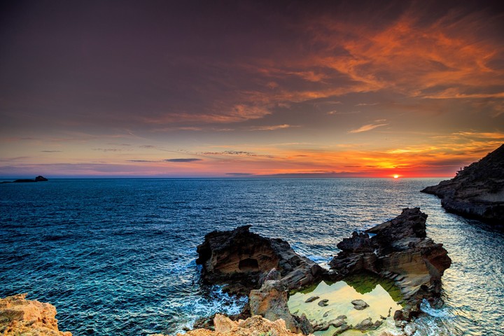 Atardecer en Mallorca