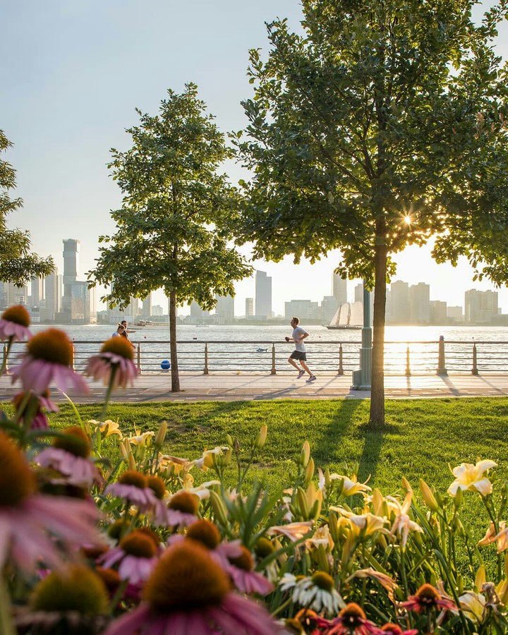 Golden Hour on Manhattan's West Side ❤