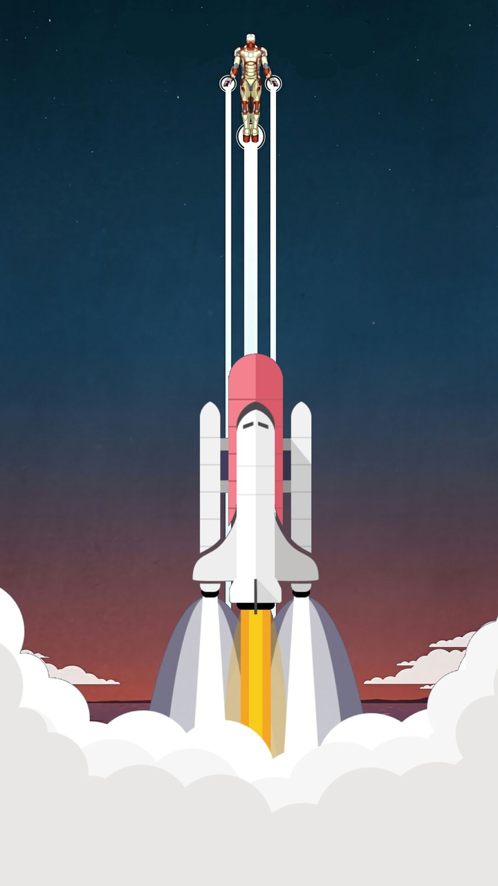 IronMan vs rocket