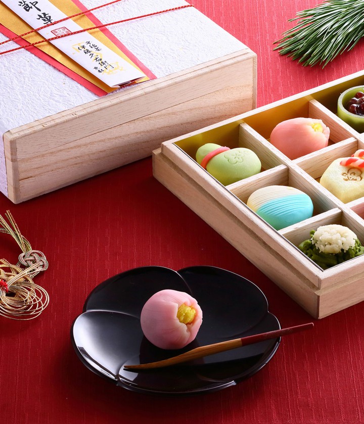 traditional confectionery and formal wrapping