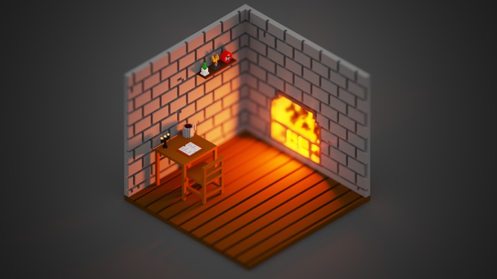 Cozy Room by Negated