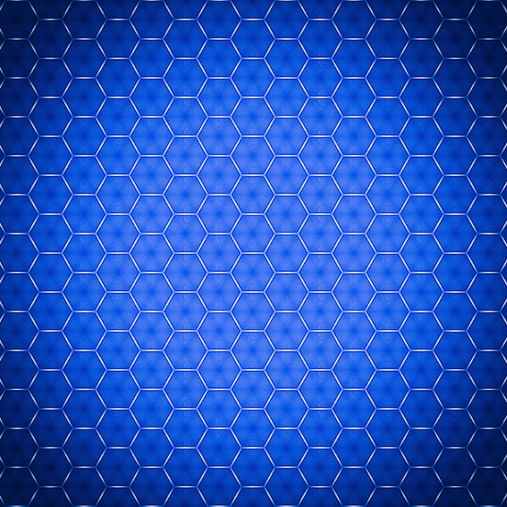 blue pattern