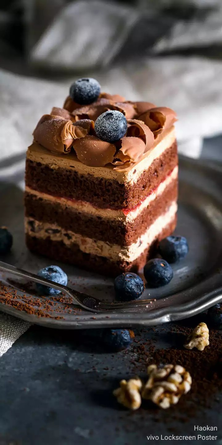 Chocolate Blueberry Cake