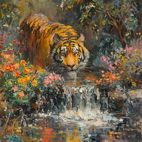 Tiger, Bengal_tiger, Wildlife