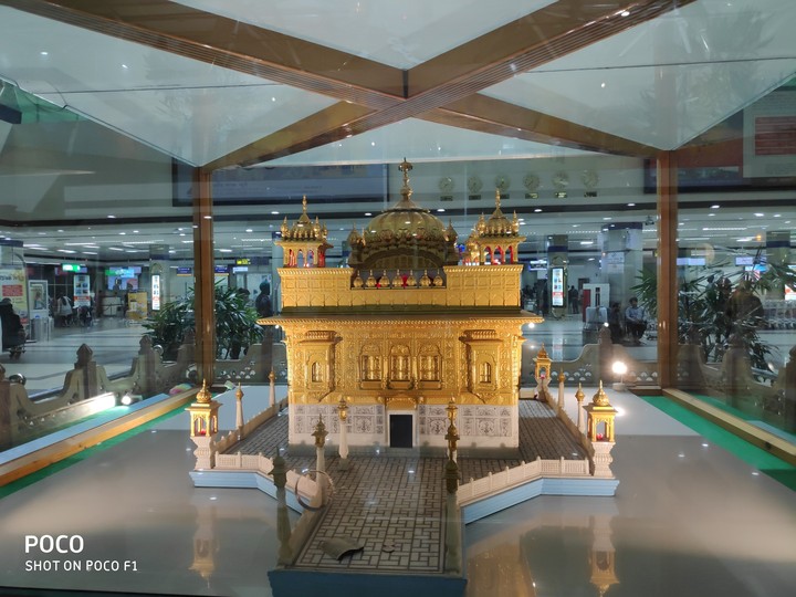 model of Golden temple