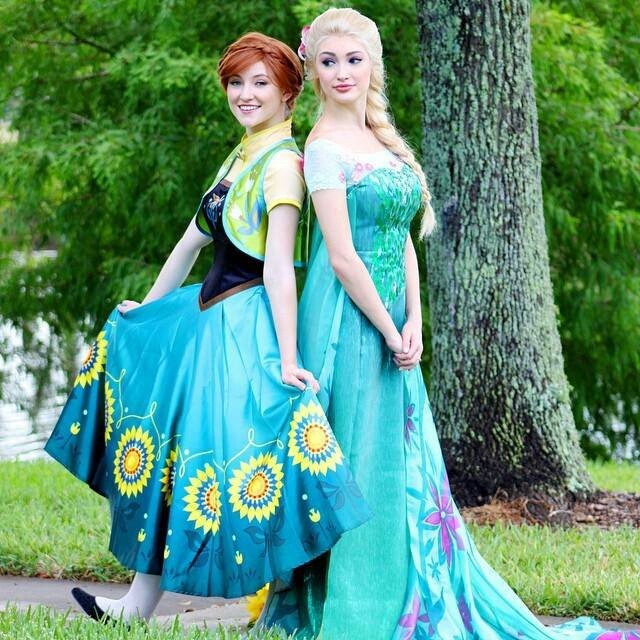 Anna and Elsa  Frozen fever