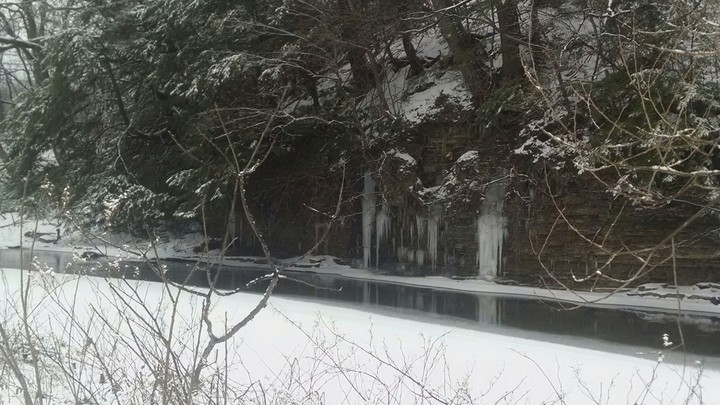 frozen creek