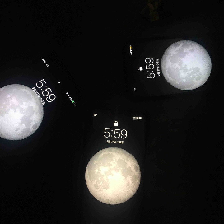 Three iPhones