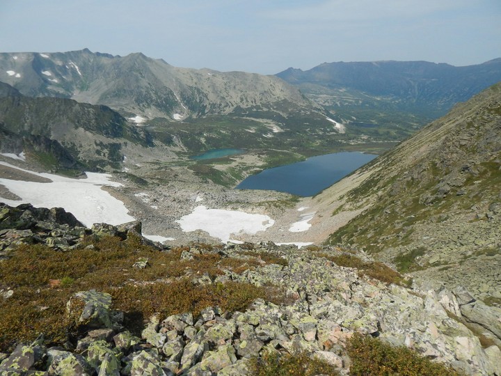 the mountains