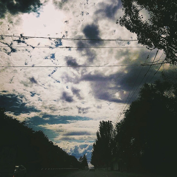 небо