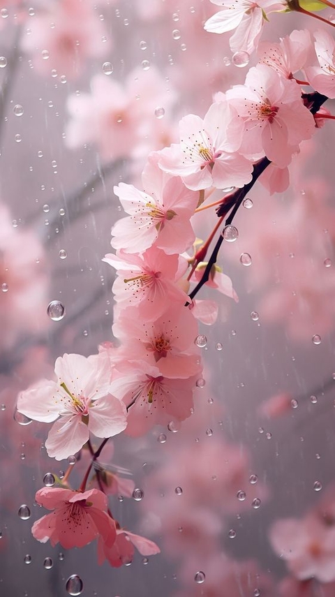 春天, Pinkish壁纸