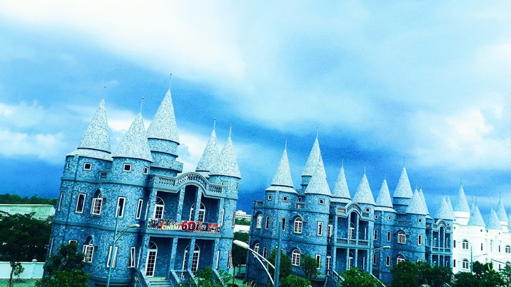 bầu trời xanh