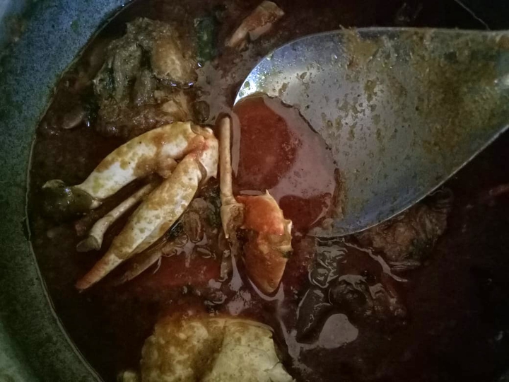 Crabs curry