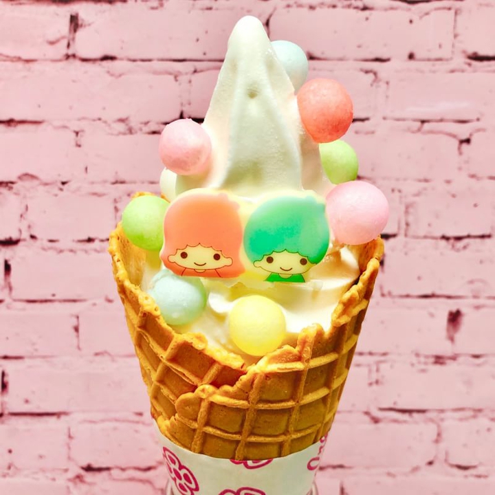 Little Twin Stars waffle cone
