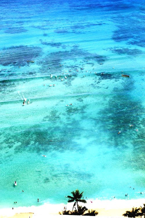 Blue sea