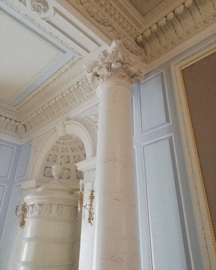 Columns in the castle