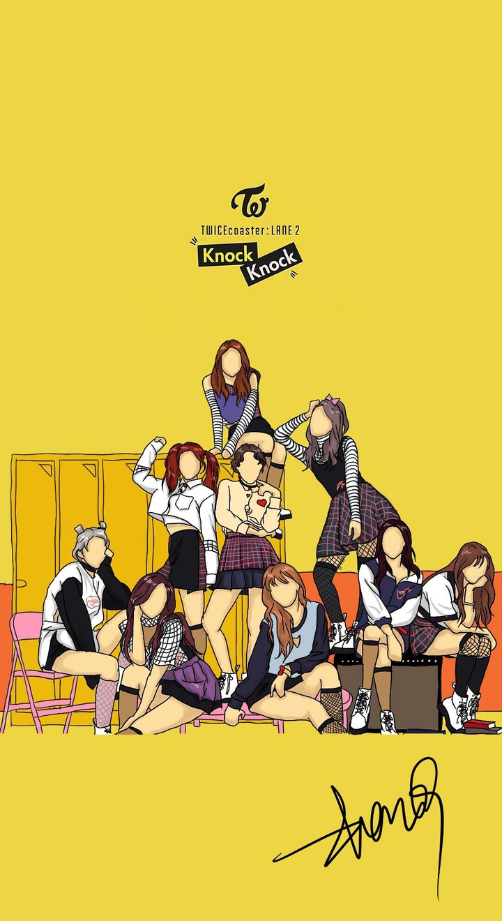 Twice Knock Knock Fanart