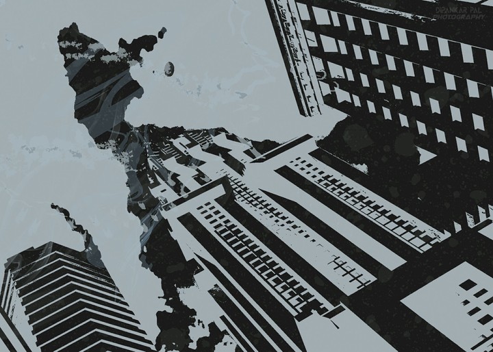 vintage buildings...modern art