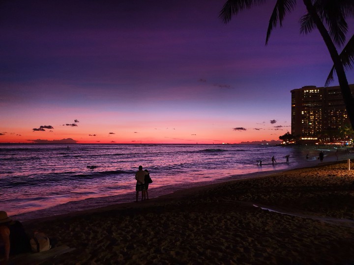 waikiki sunset