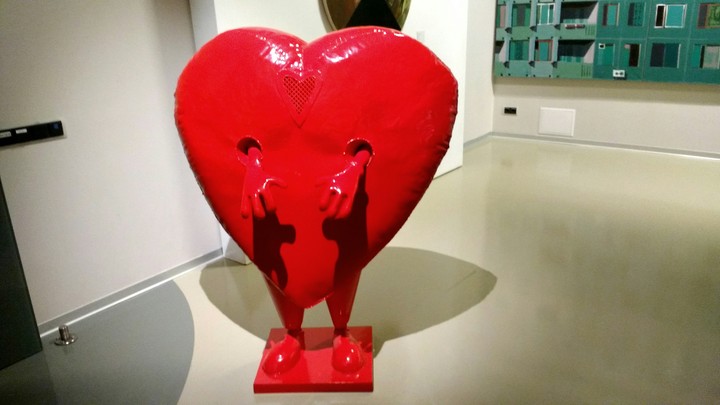 The Interesting exhibit from Erarta, SPB.