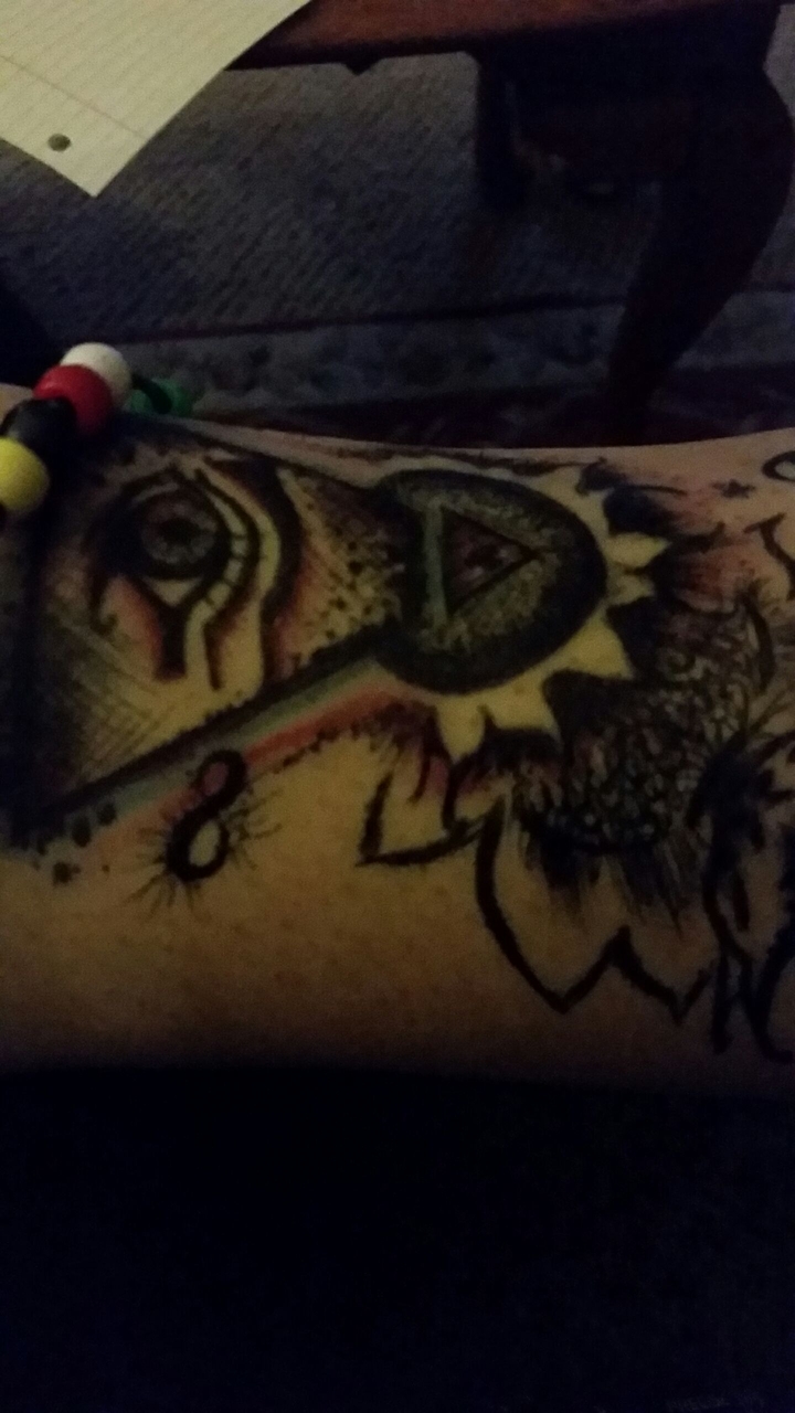 Fake tattoo I made for friend