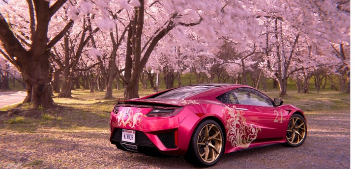 Honda nsx in japan
